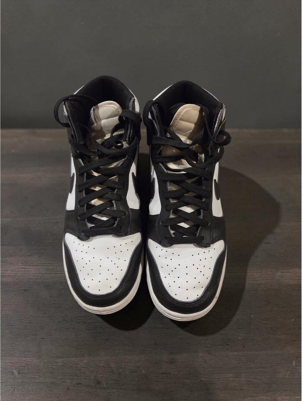 Nike Dunk High Panda DD1399-105 Mens 8.5 Womens 10 Black White